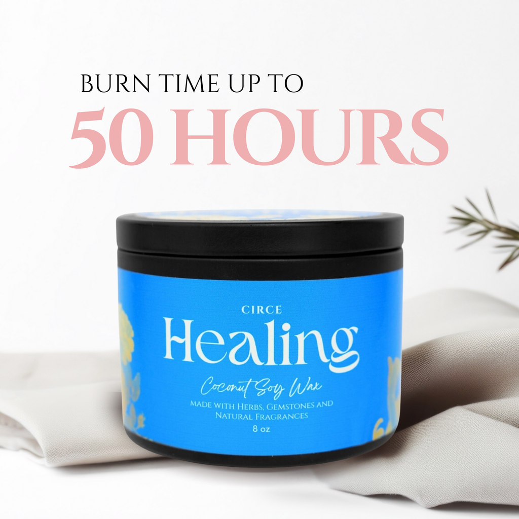 Healing Ritual Candle — 8‑oz Recovery & Wellness Candle