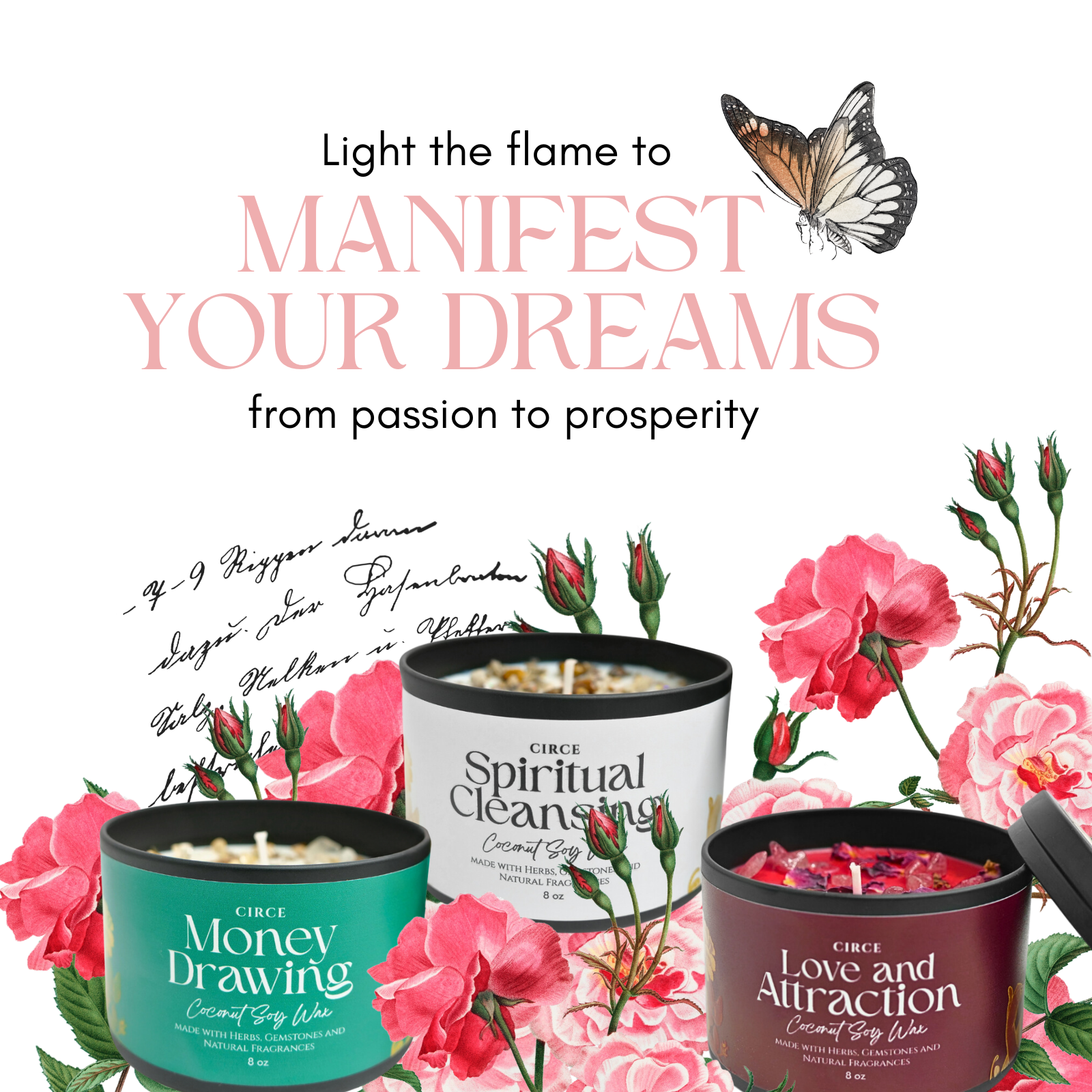 Home Blessing Candle — 8‑oz Harmony & Protection