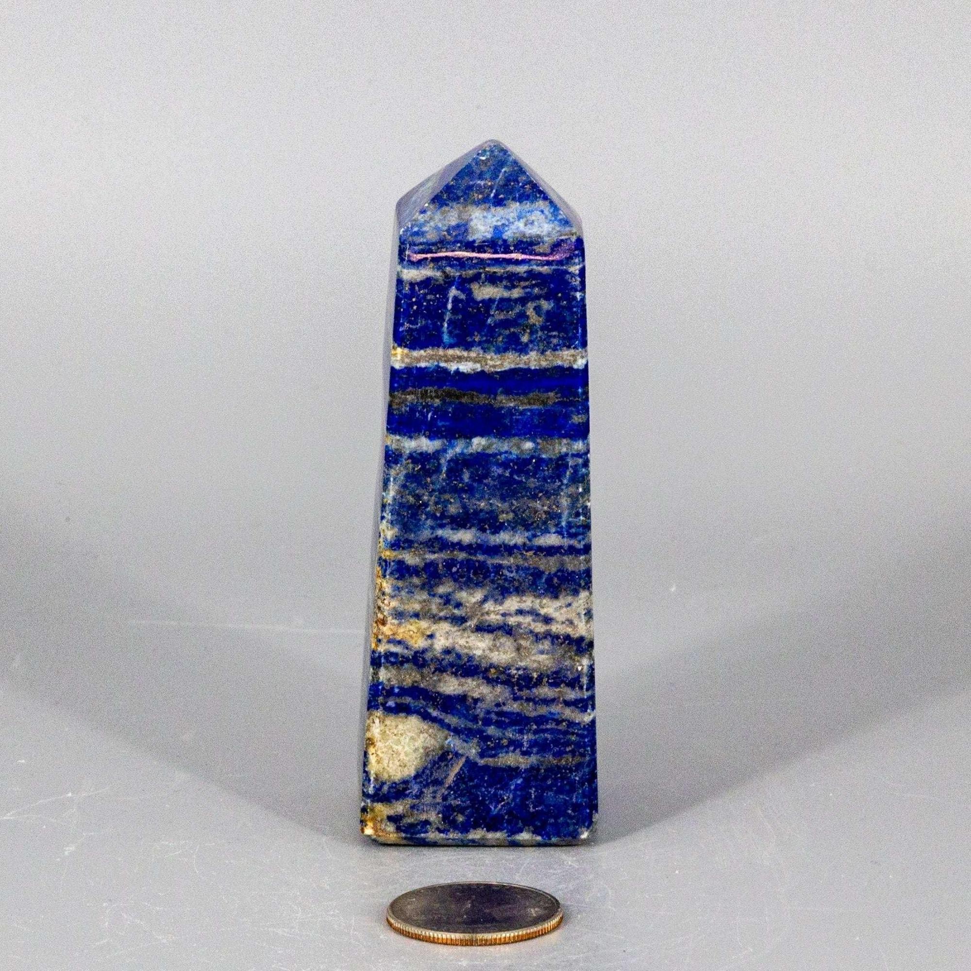 Lapis Lazuli Obelisk Tower 4 Inch 254g Wisdom Stone