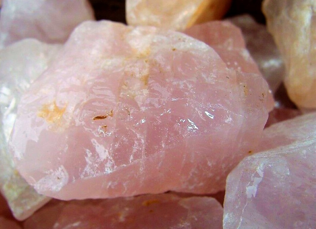 Rose Pink Amethyst Rough Facet Brazil Natural 3000 Carats Bulk Lot