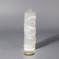 Selenite Shungite CNC Carved Dragon Towers